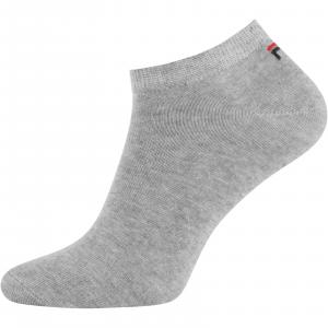 Skarpety unisex Fila INVISBLE PLAIN 3-PACK szare F9100-400