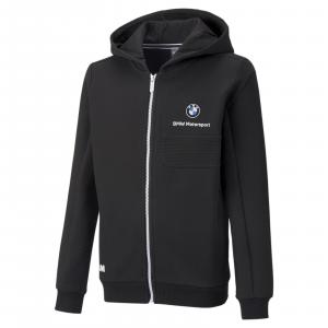 Bluza z kapturem chłopięca Puma BMW MMS czarna 53426001