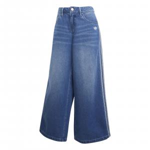Spodnie jeansowe damskie adidas ADICOLOR ADILENIUM niebieskie JV7454