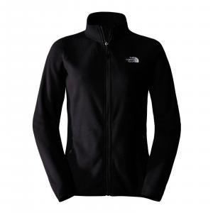 Polar damski The North Face 100 GLACIER FZ czarny NF0A855OJK3