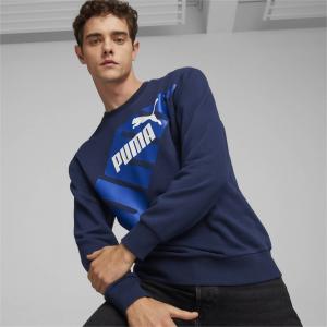 Bluza męska Puma POWER GRAPHIC TR granatowa 67896114
