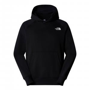 Bluza z kapturem męska The North Face RAGLAN REDBOX czarna NF0A89F9KY4