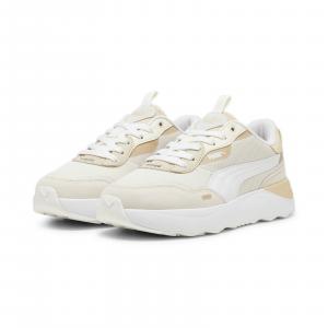 Buty sportowe damskie Puma RUNTAMED PLATFORM beżowe 39232414