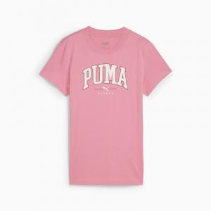 Koszulka damska Puma SQUAD GRAPHIC różowa 68153748