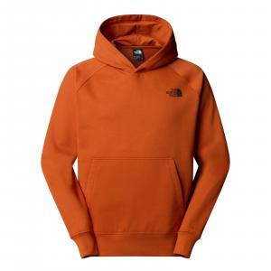 Bluza z kapturem męska The North Face RAGLAN REDBOX pomarańczowa NF0A89F91I0