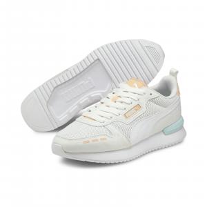 Buty sportowe damskie Puma R78 białe 37311741