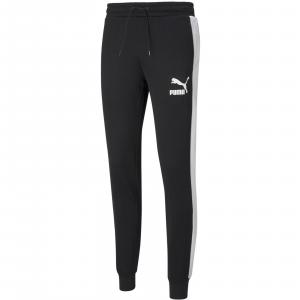 Spodnie dresowe męskie Puma ICONIC T7 czarne 53009801