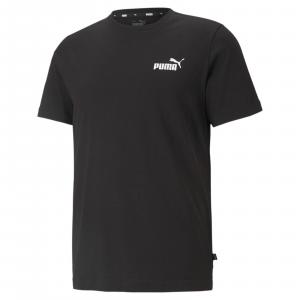 Koszulka męska Puma ESS SMALL LOGO czarna 58666801