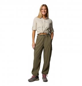 Spodnie trekkingowe damskie Columbia SKIEN VALLEY CARGO zielone 2119143397