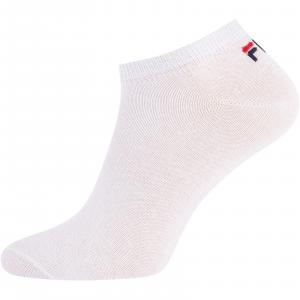 Skarpety unisex Fila INVISBLE PLAIN 3-PACK białe F9100-300