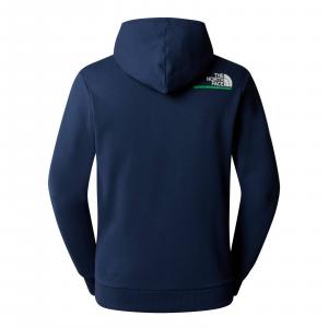 Bluza z kapturem męska The North Face EST 1966 granatowa NF0A87E58K2