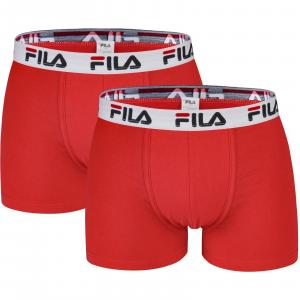 Bokserki męskie Fila BASIC 2-PAC czerwone FU5016-2-118