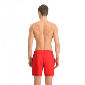Kąpielówki męskie Puma BERMUDY SWIM czerwone 94707101