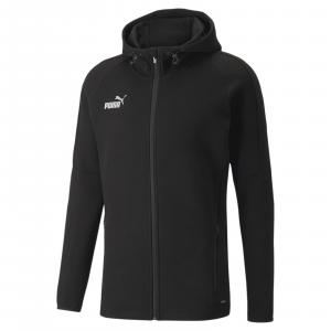 Bluza z kapturem męska Puma TEAMFINAL CASUALS czarna 65738303