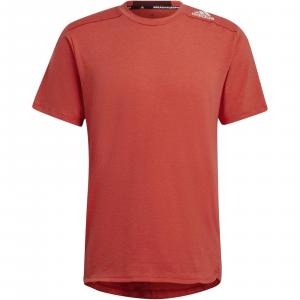 Koszulka męska adidas DESIGNED FOR TRAINING czerwona HB9197
