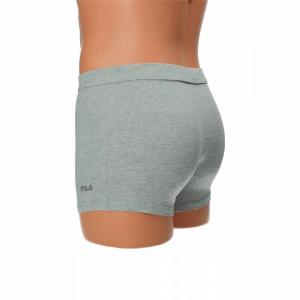 Bokserki męskie Fila BASIC 2-PACK szare FU5039-2-400