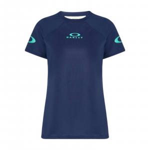Koszulka rowerowa damska Oakley FREE RIDE JERSEY granatowa FOA500568-6LE