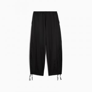 Spodnie dresowe damskie Puma DARE TO WOVEN czarne 63214901