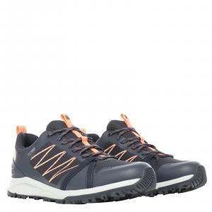 Buty trekkingowe damskie The North Face LITEWAVE FASTPACK II niebieskie NF0A4PF4MZ6