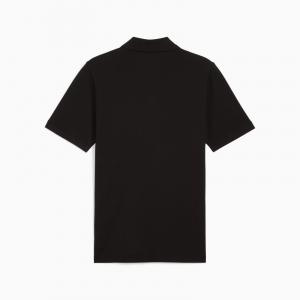 Koszulka polo męska Puma ESS SMALL LOGO PIQUE czarna 68676201