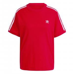 Koszulka damska adidas 3-STRIPES czerwona IR8050