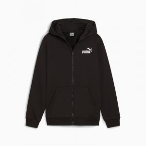 Bluza z kapturem chłopięca Puma POWER GRAPHIC FZ FL czarna 68185501