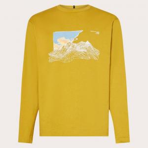 Longsleeve męski Oakley WIRED MTN żółty FOA406859-50Q