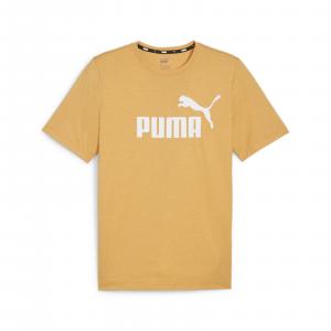 Koszulka męska Puma ESS HEATHER pomarańczowa 58673691