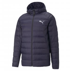 Kurtka z kapturem męska Puma PACKLITE DOWN granatowa 84935506