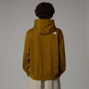 Bluza z kapturem męska The North Face ESSENTIAL brązowa NF0A89ES1OB