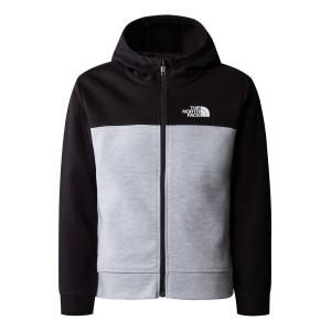 Bluza z kapturem chłopięca The North Face TECH szara NF0A84MEDYX