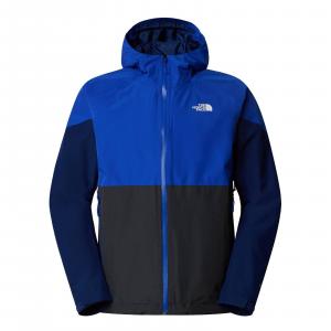 Kurtka wodoodporna męska The North Face LIGHTNING niebieska NF0A87GN68I