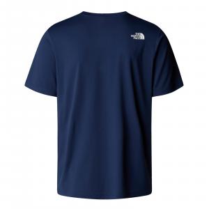 Koszulka męska The North Face 24/7 S/S LOGO GRAPHIC granatowa NF0A8BEJ8K2