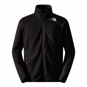 Polar męski The North Face 100 GLACIER FULL ZIP czarny NF0A855X4H0