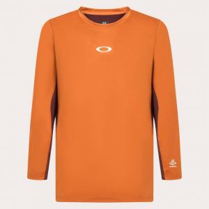 Longsleeve termiczny męski Oakley SEEKER REVEL 2.0 pomarańczowy FOA406092-52C