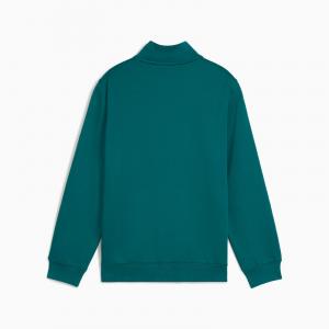 Bluza chłopięca Puma NEW TAPE TRACK FZ FL zielona 69265222
