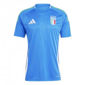 Koszulka piłkarska męska adidas ITALY 24 HOME niebieska IN0657