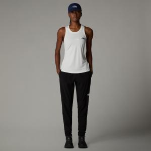 Tank top do biegania damski The North Face FLEX beżowy NF0A8BRTQLI