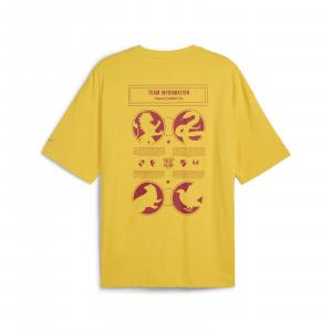 Koszulka męska Puma X HARRY POTTER OVERSIZED żółta 63009234