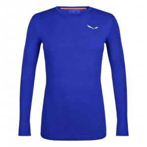 Longsleeve trekkingowy męski Salewa ZEBRU FRESH niebieski 00-0000028347_8620