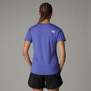 Koszulka do biegania damska The North Face FLEX fioletowa NF0A8BRR6IF