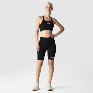 Spodenki treningowe damskie The North Face NEW SEAMLESS czarne NF0A82GNJK3