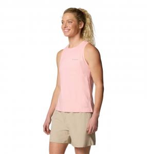 Tank top treningowy damski Columbia WEEKEND ASCENT różowy 2119221669