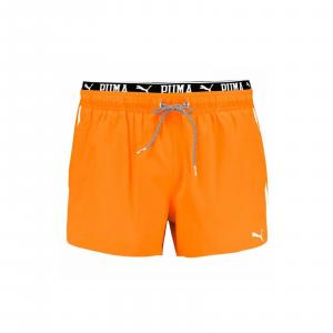 Kąpielówki męskie Puma SWIM TRACK SHORT pomarańczowe 93885302
