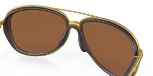 Okulary przeciwsłoneczne unisex Oakley SPLIT TIME brązowe OO4129-22