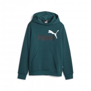 Bluza z kapturem chłopięca Puma ESS+ 2 COL BIG LOGO niebieska 58698775