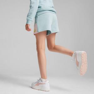 Spodenki dziewczęce Puma POWER COLORBLOCK TR niebieskie 67936622