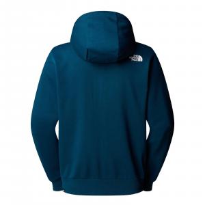 Bluza z kapturem męska The North Face SIMPLE DOME FULL ZIP granatowa NF0A89FD1NO