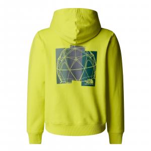 Bluza z kapturem chłopięca The North Face GRAPHIC RELAXED zielona NF0A8AXTJE3