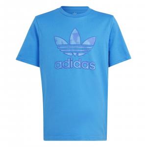 Koszulka dziecięca adidas SUMMER AOP niebieska IR6452